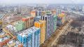ЖК «Лучи». Ход строительства. Общий вид стройки. Аэрофотосъемка от 26.11.17 г.