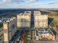 Мкр. «Новое Пушкино». Корпуса 1, 2, 7. Детский сад. Аэрофотосъемка. Фото от 24.10.2016 г.