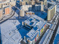 ЖК «Переделкино Ближнее». Детский сад. Аэрофотосъемка. Фото от 11.01.2017 г.