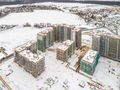 ЖК «Испанские кварталы». Ход строительства корпусов 1.1, 1.2, 1.3, 1.4. Аэрофотосъемка. Фото от 21.01.2017 г.
