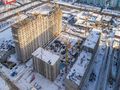 ЖК «Летний сад». Ход строительства. Корпуса 3А, 3Б, 3В. Аэрофотосъемка. Фото от 17.03.2018 г.