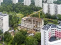 ЖК «Счастье в Лианозово». Общий вид на стройку и окрестности. Аэрофотосъемка от 20.07.2018 г.