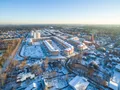 ЖК «Валентиновка Парк». Корпуса 1, 2, 4. Окрестности. Аэрофотосъемка. Фото от 20.12.2016 г.