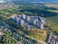 ЖК «Мелодия леса». Общий вид. Окрестности. Аэрофотосъемка. Фото от 07.08.2016 г.