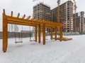 ЖК «Центральный» (Долгопрудный). Вдоль внешнего и дворового фасадов планируется благоустройство территории с выделением пешеходных дорожек. Фото от 05.12.2017
