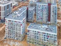 Общий вид стройки группы корпусов. Аэрофотосъемка от 19.10.17 г.