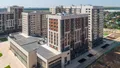 В комплексе строятся дома класса бизнес и комфорт. Аэрофотосъемка от 31.07.18 г.