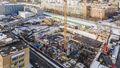 Ход строительства. Аэрофотосъемка 9.02.2022 г..