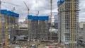ЖК Prime Park (Прайм Парк). Этап строительства. Аэрофотосъемка от 20.03.2019 г.