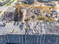Аэрофотосъемка от 17.07.2017 г. Корпус 19. Ведется монтаж монолита 7 этажа.