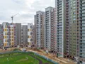 Мкр. «Новокосино-2». Стадия строительства. Аэрофотосъемка от 26.09.2017 г.