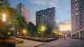 Комплекс в вечернее время
