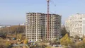 Вид на строящийся корпус. Аэрофотосъемка от 29.10.2020 г.