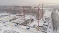 Ход строительства 2 очереди. Аэрофотосъёмка от 10.01.19 г.