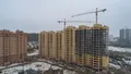 Корпус 6 на высокой стадии готовности. Аэрофотосъемка от 18.03.2019