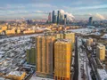 ЖК «Фили Град». Вид на окрестности. Аэрофотосъемка от 29.01.2017 г.