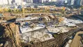Продолжается строительства новых корпусов. Аэрофотосъёмка от 9.10.18 г.