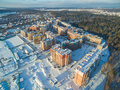ЖК «Пятницкие кварталы». Первая очередь строительства. Аэрофотосъемка. Фото от 12.12.2016 г.