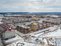 Мкр. Восточный (Истра). Строительство нового корпуса. Аэрофотосъемка от 13.03.2016 г.