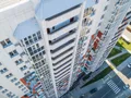 Аэрофотосъемка от 11.05.2018 г. Корпуса переменной этажности высотой до 19 этажей.