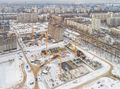 ЖК «Летний сад». Ход строительства. Аэрофотосъемка. Фото от 29.01.2017 г.