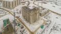Общий вид территории застройки. Аэрофотосъёмка от 24.01.18 г.