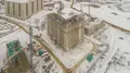Общий вид территории застройки. Аэрофотосъёмка от 24.01.18 г.