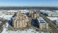 Жилой комплекс. Вид вблизи. Аэрофотосъемка 23.03.2022 г.