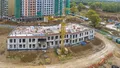 Ход строительства. Аэрофотосъёмка от 5.10.18 г.