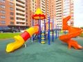 ЖК «Чайка» (Чехов). Детская игровая площадка. Фото от 06.07.2016 г.