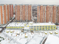 ЖК «Вершинино». Корпуса 1, 2, 3. Детский сад. Аэрофотосъемка. Фото от 10.11.2016 г.