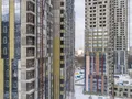 ЖК «Маяковский». Ход строительства. Отделка фасадов корпусов. Аэрофотосъемка от 05.03.2018 г.