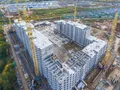 ЖК «Лучи». Корпус 6. Ход строительства. Аэрофотосъемка. Фото от 01.10.2016 г.