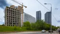 Ведется строительство офисного здания. Фото от 16.06.2024 г.