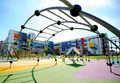 Город-парк «Переделкино Ближнее». Элементы благоустройства территории. Август 2018 г.