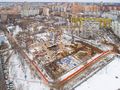 ЖК «Сердце Одинцово». Ход строительства. Аэрофотосъемка. Фото от 28.02.2017 г.