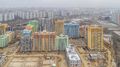 ЖК «Лучи». Ход строительства. Общий вид стройки. Аэрофотосъемка от 26.11.17 г.