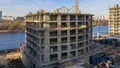 Вид корпуса. Ход строительства. Аэрофотосъемка 23.11.2019 г.