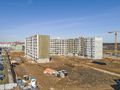 мкр. «Красногорский». Стадия строительства (корп. 19). Аэрофотосъемка от 12.04.2018 г.