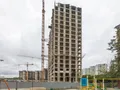 Ход строительства. Корп. 4. Монтаж верхних этажей. Фото от 08.09.17 г.