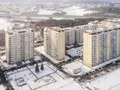 У к.102, 104 и 106 из окон можно увидеть М1 (платную) и примыкающие к ней лесополосы. Аэрофотосъемка от 03.03.2018 г.