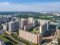 ЖК«LIFE-Митинская ECOPARK». Общий вид. Аэрофотосъемка от 29.06.2016 г.