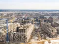 ЖК «Vesna» («Весна»). Ход строительства корпусов 1, 2, 3. Аэрофотосъемка. Фото от 28.03.2016 г.