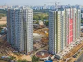 Аэрофотосъемка. Ход строительства ЖК «Лобачевский». Фото от 17.09.2015 г.