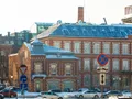 Кирпичные здания с орнаментом. Фото от 12.02.2018 г.