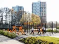 Благоустройство дворов жилого района.