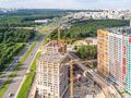 ЖК «Эталон-Сити». Ход строительства. Корпуса Б6, Б5. Аэрофотосъемка. Фото от 20.07.2017 г.