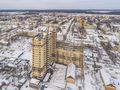 ЖК «Купавна 2018». Общий вид. Аэрофотосъемка. Фото от 19.01.2018 г.