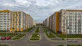 Придомовая территория готовых корпусов благоустроена. Аэрофотосъемка от 08.10.2020 г.