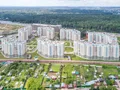 На заднем плане расположен строящийся корпус 8. Аэрофотосъемка от 11.07.2017 г.
